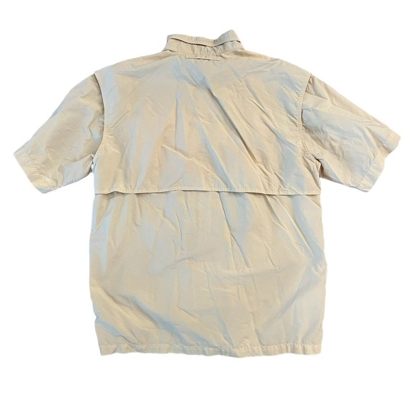 Field & Stream Mens Vented Fishing Shirt Yellow Size Large - Picture 2 of 4